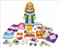 [0000772135535] PRINCESS ELISE MAGNETIC DRESS-UP Melissa and Doug