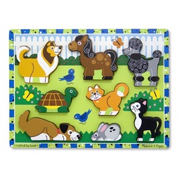 [0000772137249] Pets Chunky Puzzle Melissa and Doug