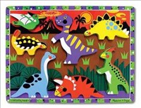 [0000772137478] Dinosaurs Chunky Puzzle Melissa and Doug (Jigsaw)