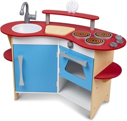 [0000772139502] Cook's Corner Wooden Kitchen