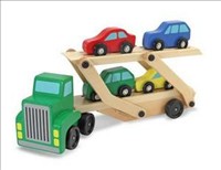 [0000772140966] Car Transporter (Wooden) Melissa and Doug