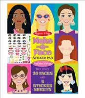 [0000772141956] MAKE A FACE STICKER PAD Melissa and Doug