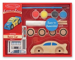 [0000772145756] * Race Car (Decorate) Melissa and Doug