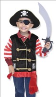 [0000772148481] Pirate Costume Melissa and Doug