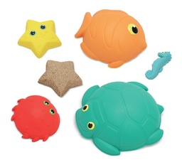 [0000772164238] * Seaside Sand- Moulding Set Melissa and Doug