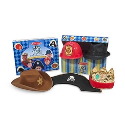 [0000772185264] * Role Play Hats (Blue) Melissa and Doug