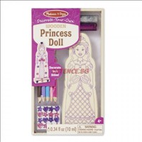 [0000772188470] * Princess Doll Wooden Melissa and Doug