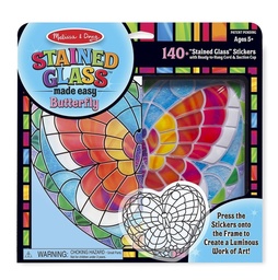 [0000772192958] Stained Glass - Butterfly Melissa and Doug