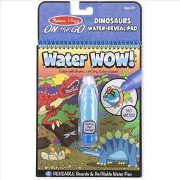 [0000772193153] On The Go Water Reveal Pad - Water Wow Dinosaurs