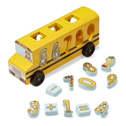 [0000772193986] Number Matching Maths Bus Melissa and Doug