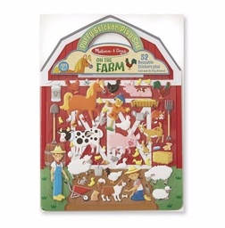 [0000772194082] Reusable Puffy Stickers - Farm Melissa and Doug