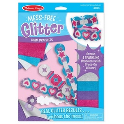 [0000772195065] Mess Free Glitter (Foam Bracelets) Melissa and Doug