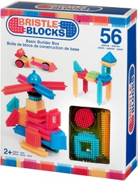 [0062243254282] Bristle Blocks Basic Builder Box (56 Pieces)