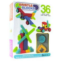 [0062243260382] Bristle Blocks Basic Builder Box (36 Pieces)