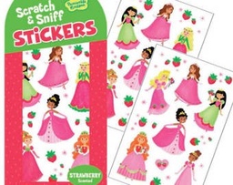 [0643356056286] Strawberry Princess Stickers