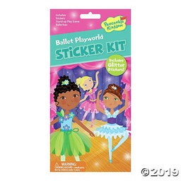 [0643356056521] Ballet Playworld Quick Sticker Kit