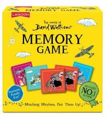 [0677666021153] Memory Game David Walliams