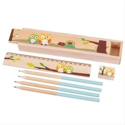 [0691621002339] Owl Pencil Case Bigjigs