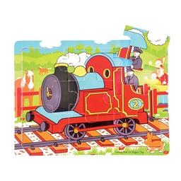 [0691621087237] Train (9 Piece Puzzle) (Jigsaw)