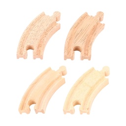 [0691621091104] Short Curved Track Bigjigs