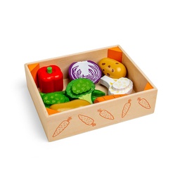 [0691621174777] Veg Crate Bigjigs