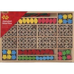 [0691621176344] Alphabet Bead Tray Bigjigs