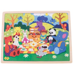 [0691621194805] Picnic in the Park 35 pce Tray Puzzle (Jigsaw)