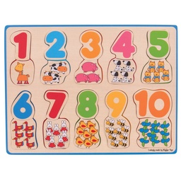 [0691621195499] Number And Colour Matching Puzzle (Jigsaw)