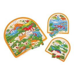 [0691621195871] Dinosaur Arched Puzzle Bigjigs (Jigsaw)