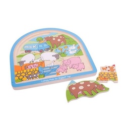 [0691621195895] Farm Arched Puzzle (Jigsaw)