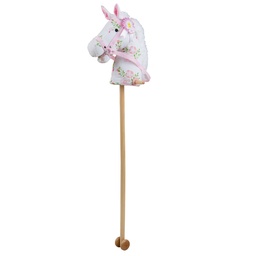 [0691621282830] Floral Hobby Horse (Ride On) Bigjigs