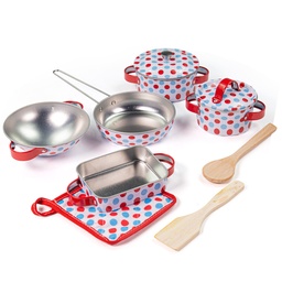 [0691621416310] Tin Cookware Bigjigs