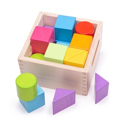 [0691621530955] Rainbow Building Blocks