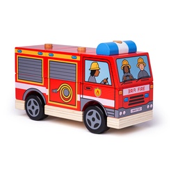 [0691621531266] Stacking Fire Engine Bigjigs