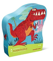 [0732396407292] Puzzle Dinosaur Floor Puzzle 36 pieces (Jigsaw)