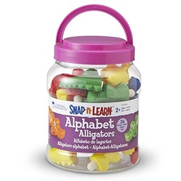 [0765023067040] Snap n Learn Alphabet Alligators 26pcs Learning Resources