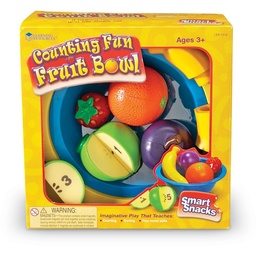 [0765023073133] Counting Fun Smart Snacks Fruit Bowl Learning Resources