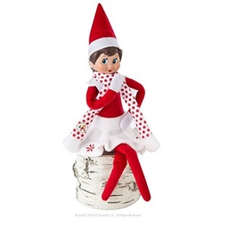 [0814854011217] Elf on the Shelf Snowflake Skirt and Scarf