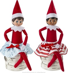 [0814854011224] Elf on the Shelf Twirling in the Snow Skirts