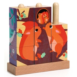 [3070900019126] Puzz Up Forest - 9 Wooden Block Puzzle