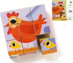 [3070900019508] PiouPiou and Cie Wooden Blocks