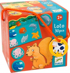 [3070900081208] Loto Animals 30pcs Djeco