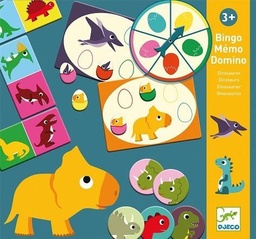 [3070900081321] Bingo Domino - Dinosaurs