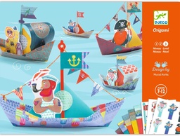 [3070900087798] DJECO Floating Boats Origami Paper Craft Kit