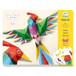 [3070900094482] Bird Poster 3D - Amazonie