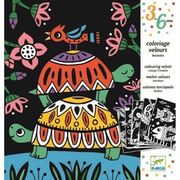 [3070900096240] COLOURING VELVET CREEPY CRAWLIES