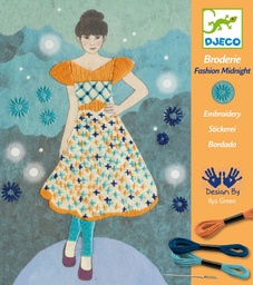 [3070900098428] Embroidery - Fashion Midnight Djeco