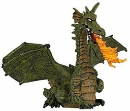 [3465000390259] Green Winged Dragon with Flame PAPO