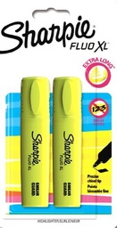 [3501178010299] Fluo XL Highlighter Yellow (2 Pack)