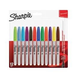 [3501179864389] Sharpie Marker Asstd 12 pack